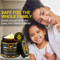 VIOFAIRY honey balm being massaged into clean skin