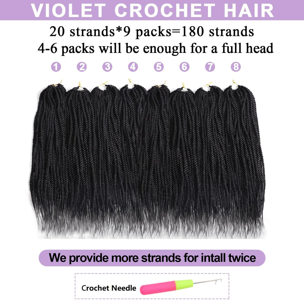 VIOLET Kanekalon texture closeup highlights soft, heat-resistant fibers.