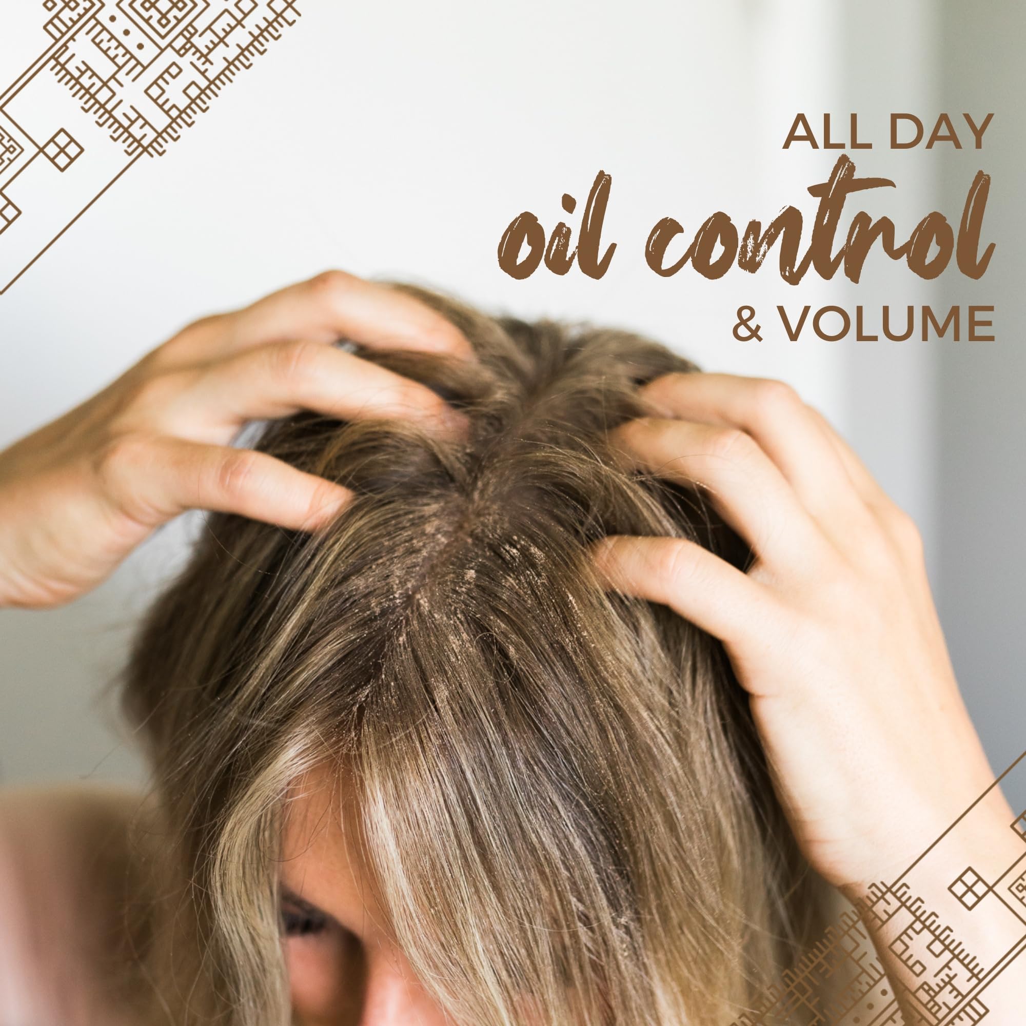 Viori Dry Shampoo Powder Vanilla Coconut packaging emphasizes sustainable materials.