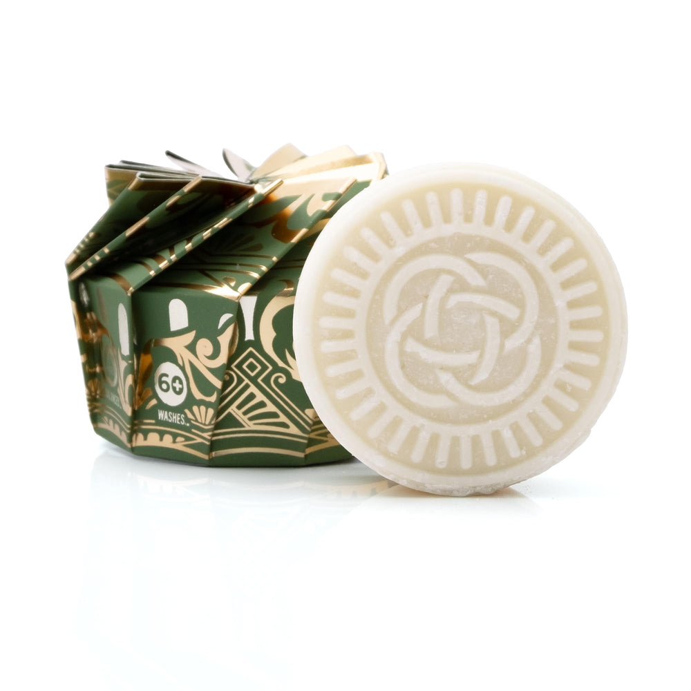 Viori Hamish & Co shampoo bar packaging for eco-conscious grooming