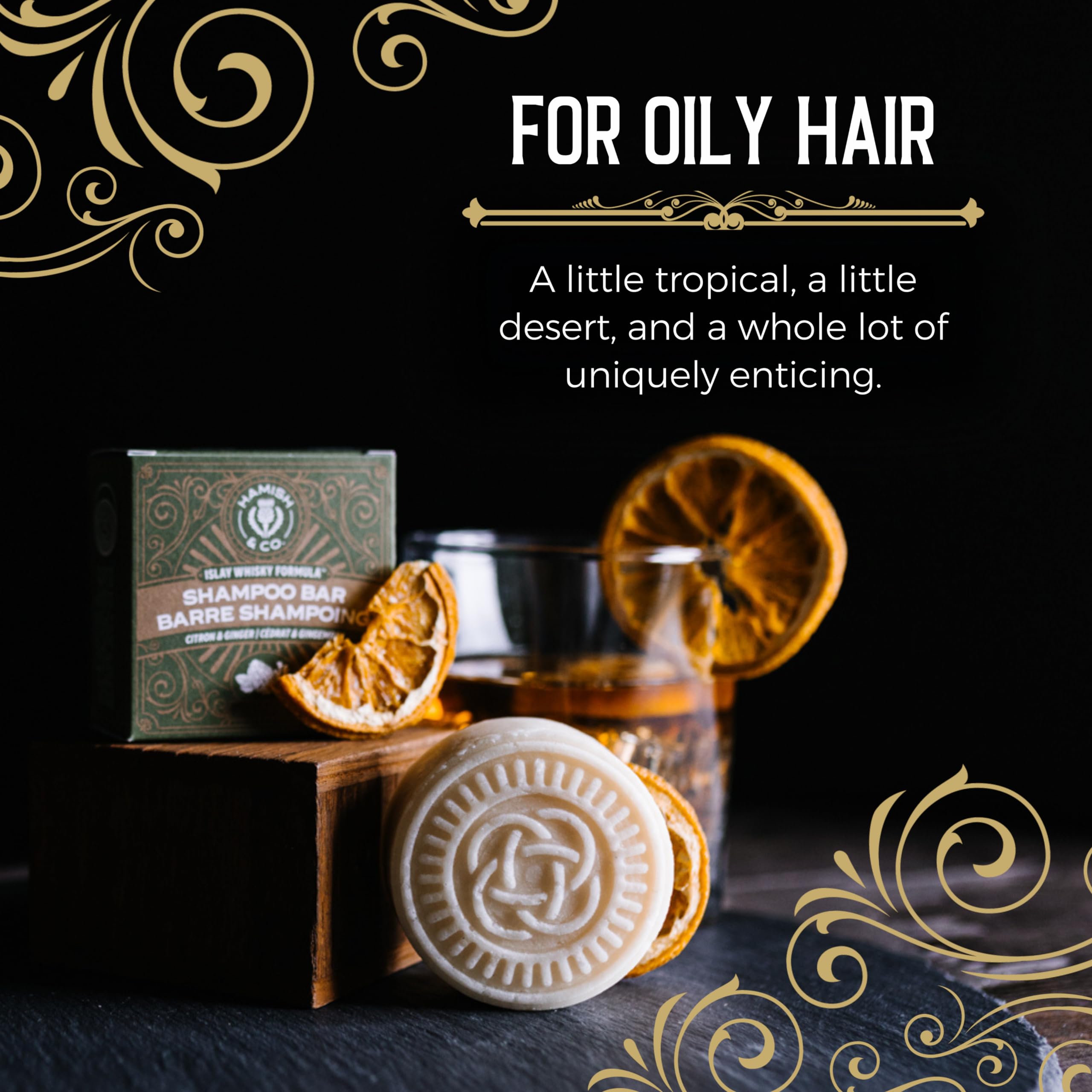 Viori Hamish & Co texture close-up shows creamy lather