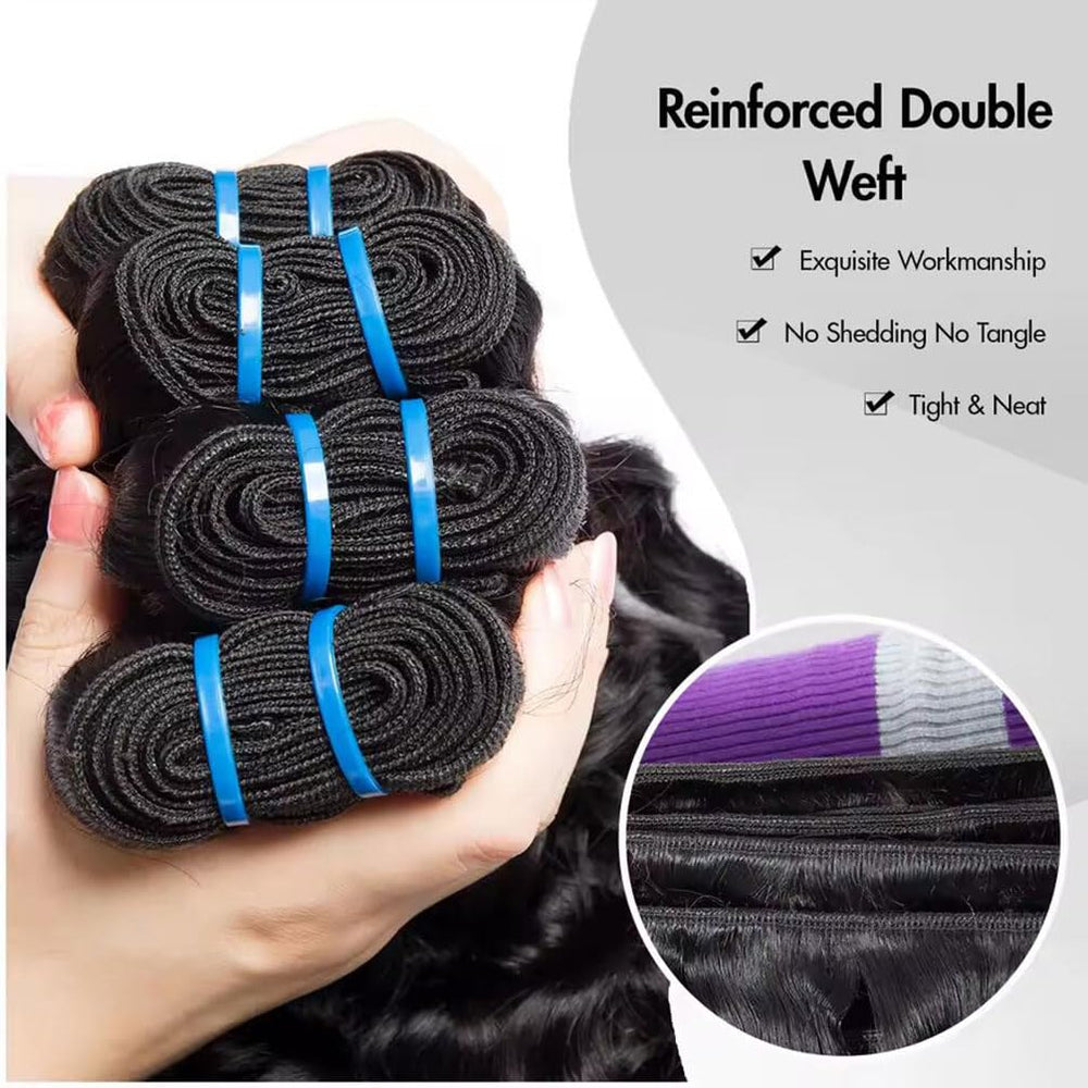 VIPbeauty Burmese Curly Bundles lengths from 14 to 32 inches for versatility
