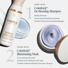 Virtue ColorKick fragrance notes with yuzu and chamomile