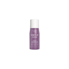Virtue Flourish sulfate-free shampoo bottle delivering a gentle scalp cleanse for thinning hair.