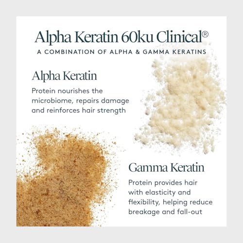 Virtue Flourish shampoo lather closeup illustrating gentle cleansing.