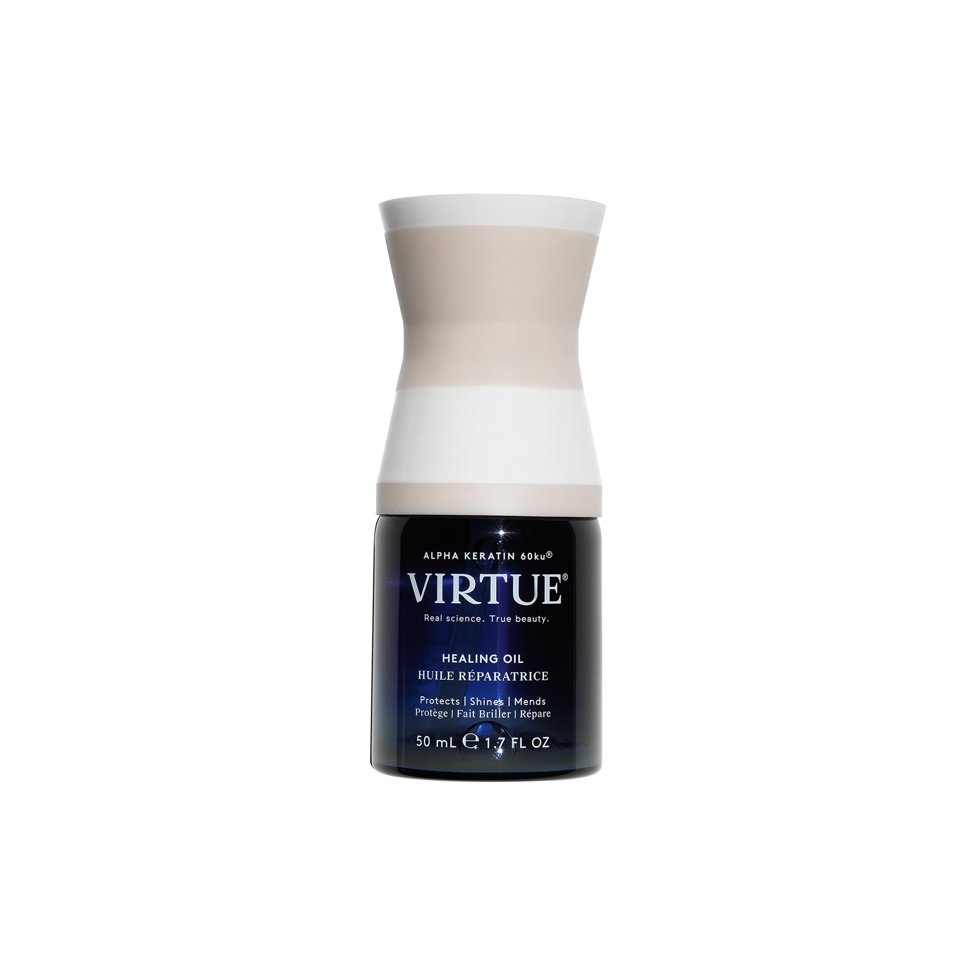 VIRTUE Healing Oil bottle front for daily use