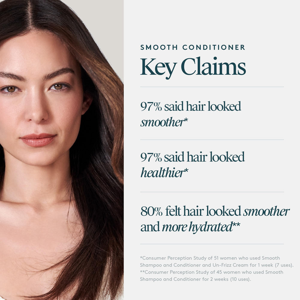 Herbal citrus fragrance blend shown with Virtue Smooth Conditioner.