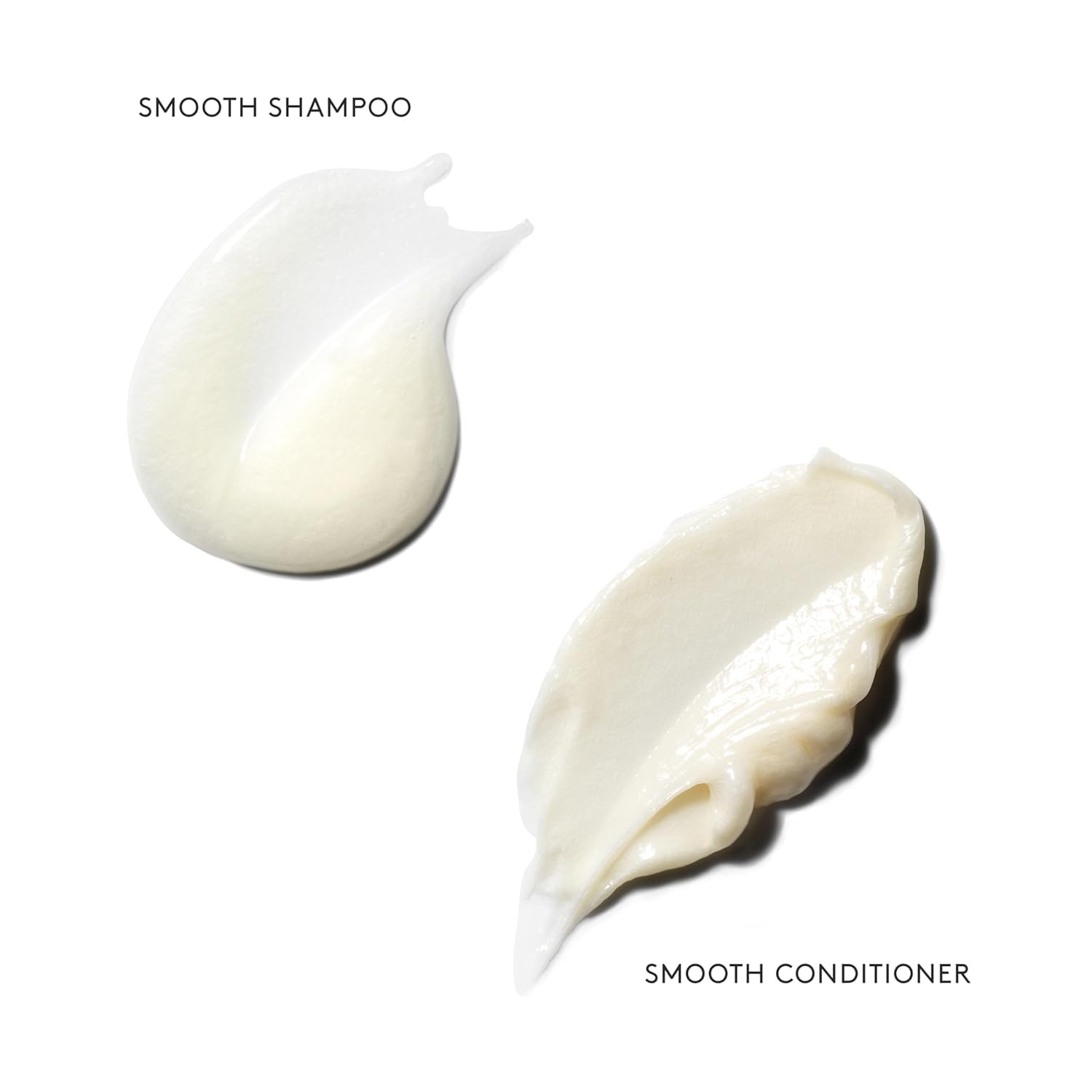 Virtue Smooth Kit Duo ingredient card lists two components for a simple routine