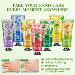 VISCOO cherry blossom variant delivers fresh fragrance while deeply moisturizing hands.