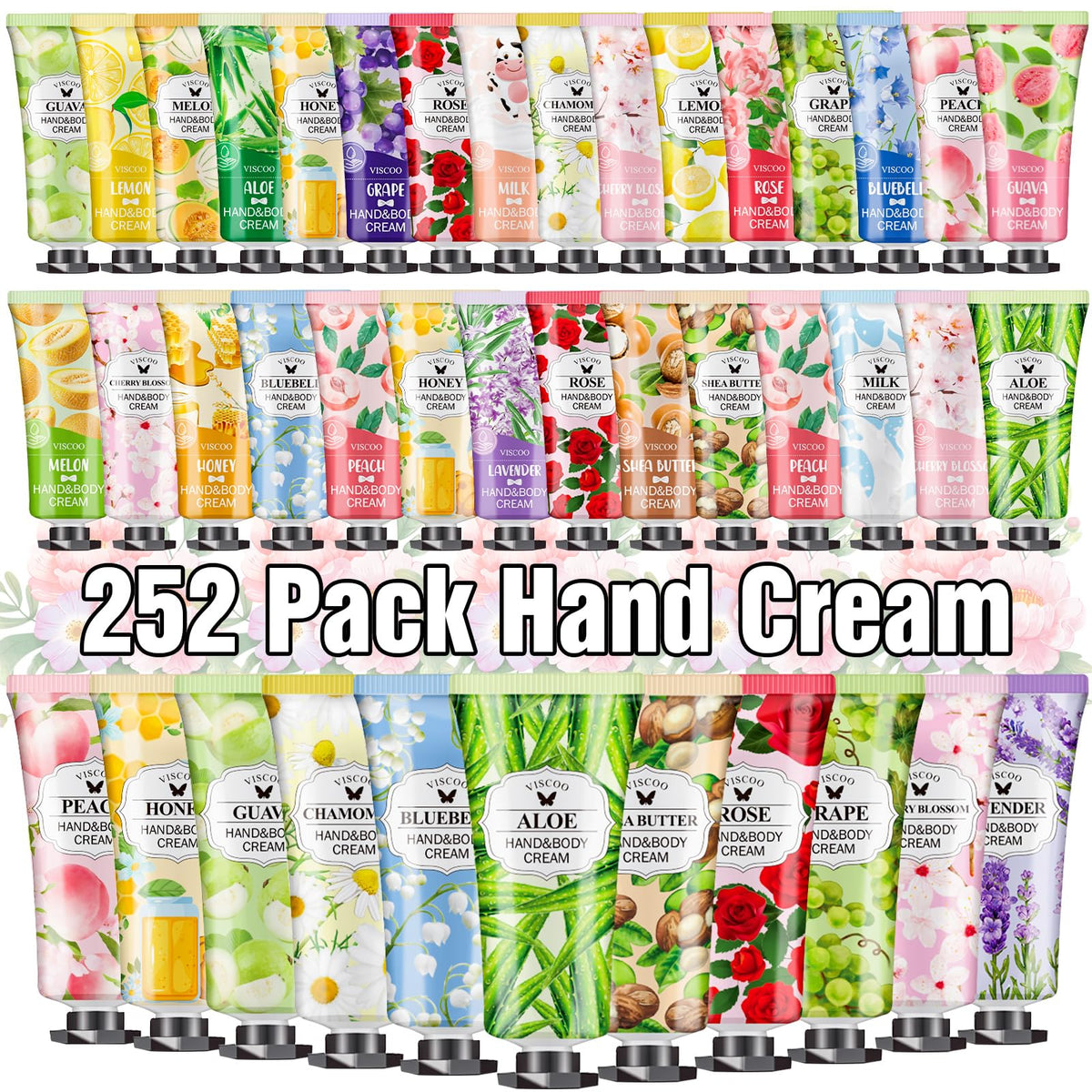 VISCOO 252 pack gift set display for sharing and gifting