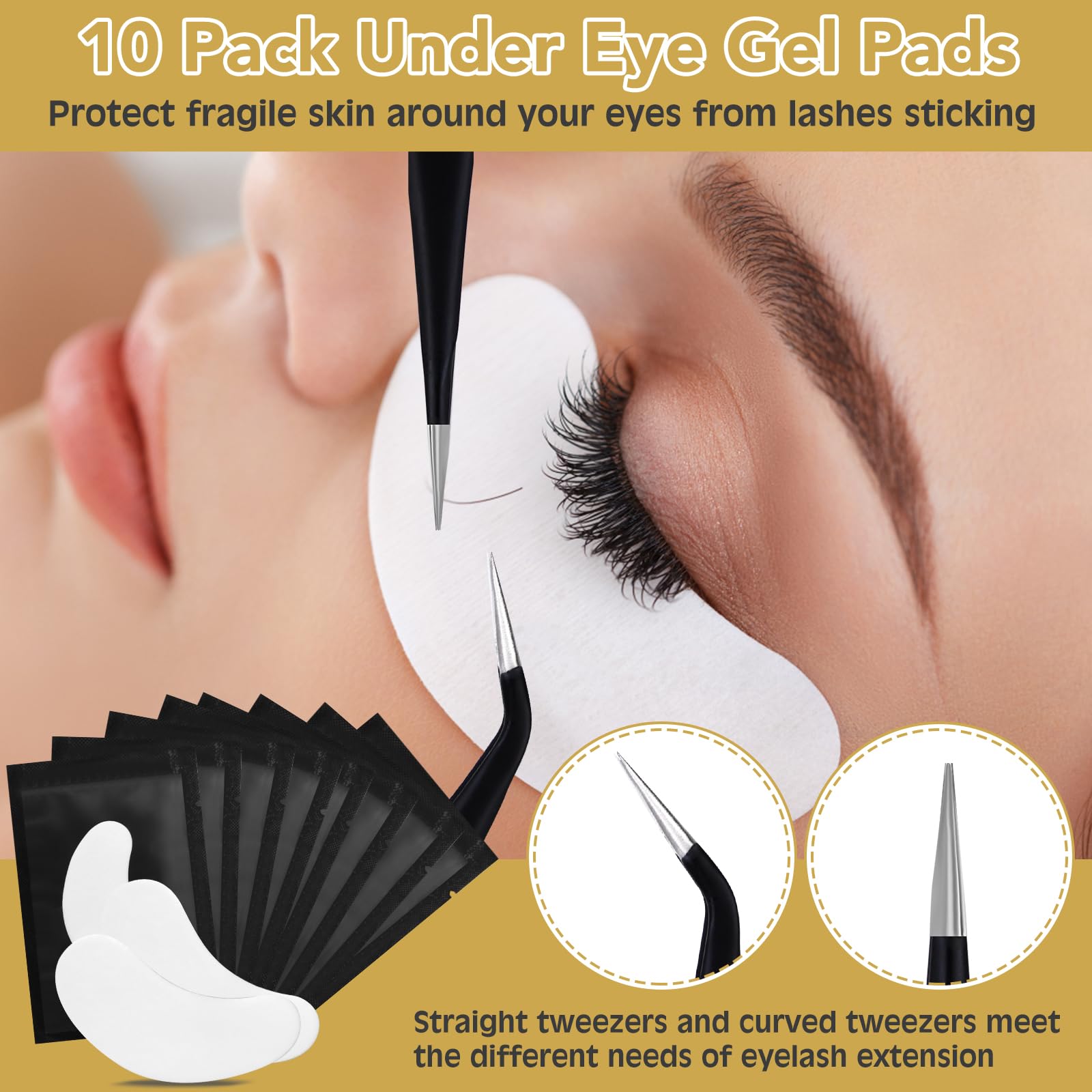 VISCOO beginner lash starter kit offers a complete practice solution