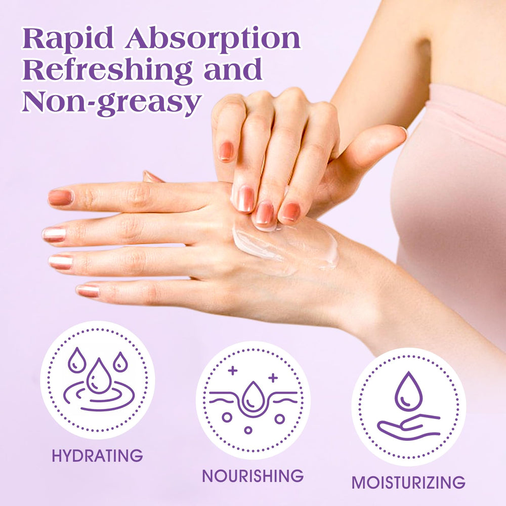 VISCOO cherry blossom hand cream fragrance for soft skin with refreshing florals.