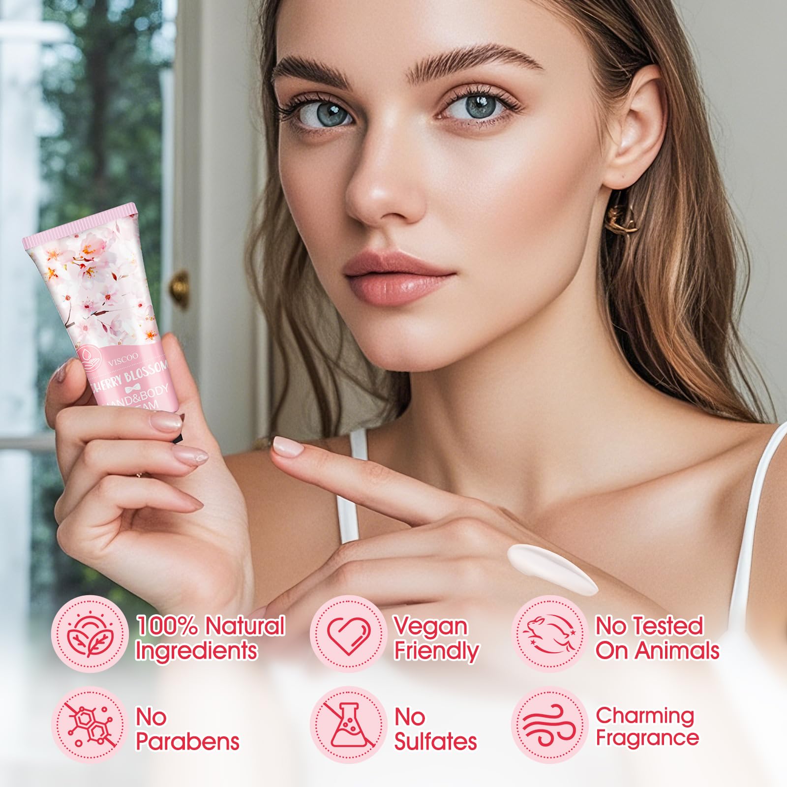 VISCOO Grapes hand cream delivers deep moisture with a non-greasy finish.