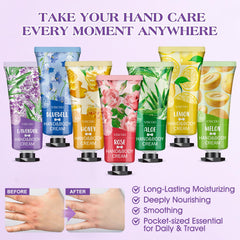 VISCOO lavender hand cream fragrance delivers calming aroma and quick absorption.