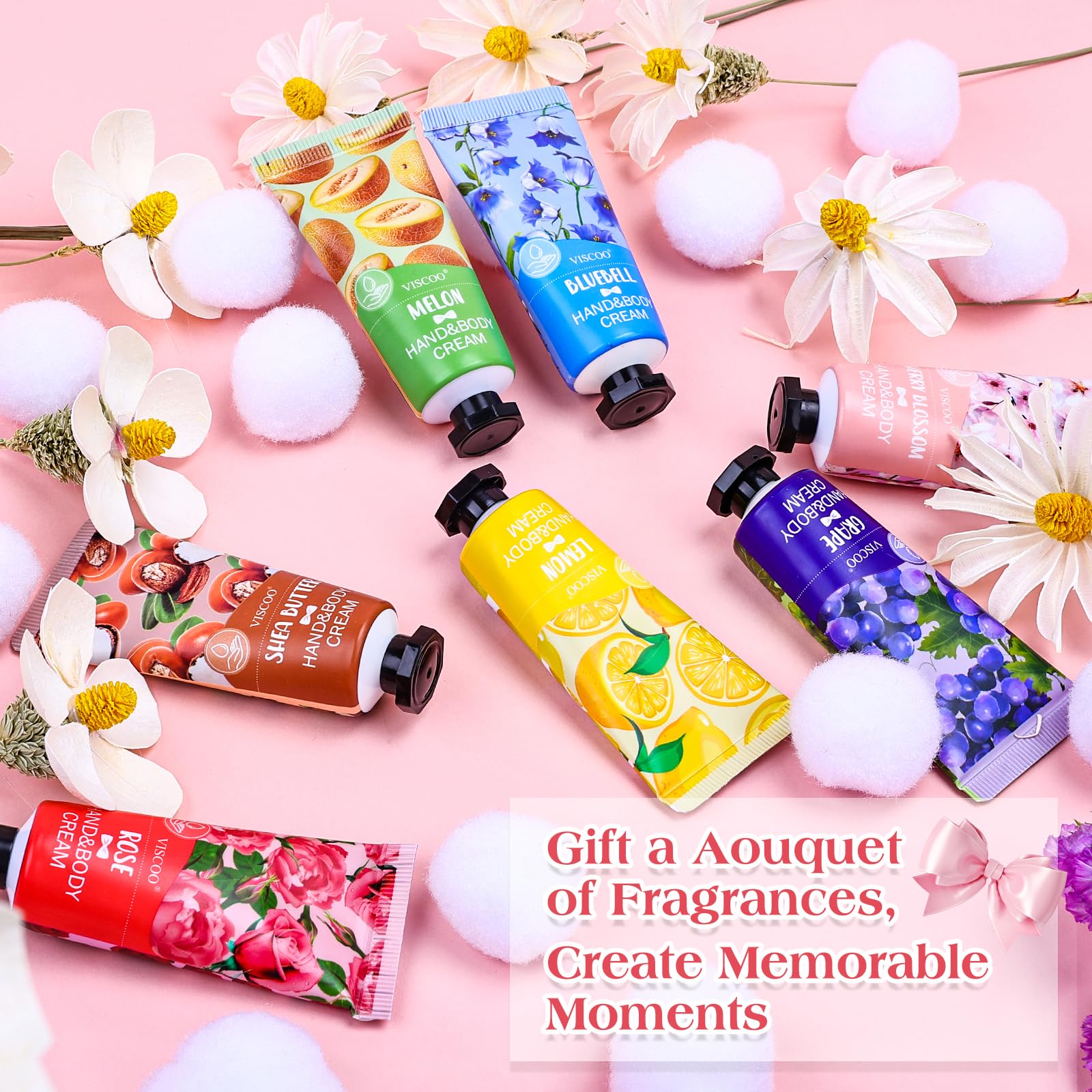 VISCOO Lemon hand cream has refreshing scent and fast absorption.
