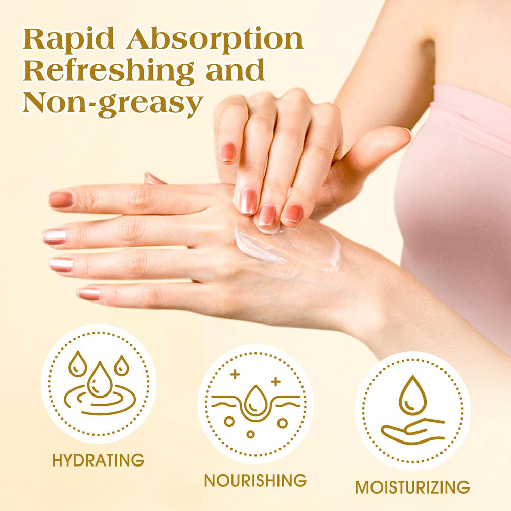 Viscoo peach hand cream with fruity aroma and daily nourishment.