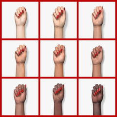 Vishine Gelpolish brush application demonstrating smooth, mess-free nail coating.