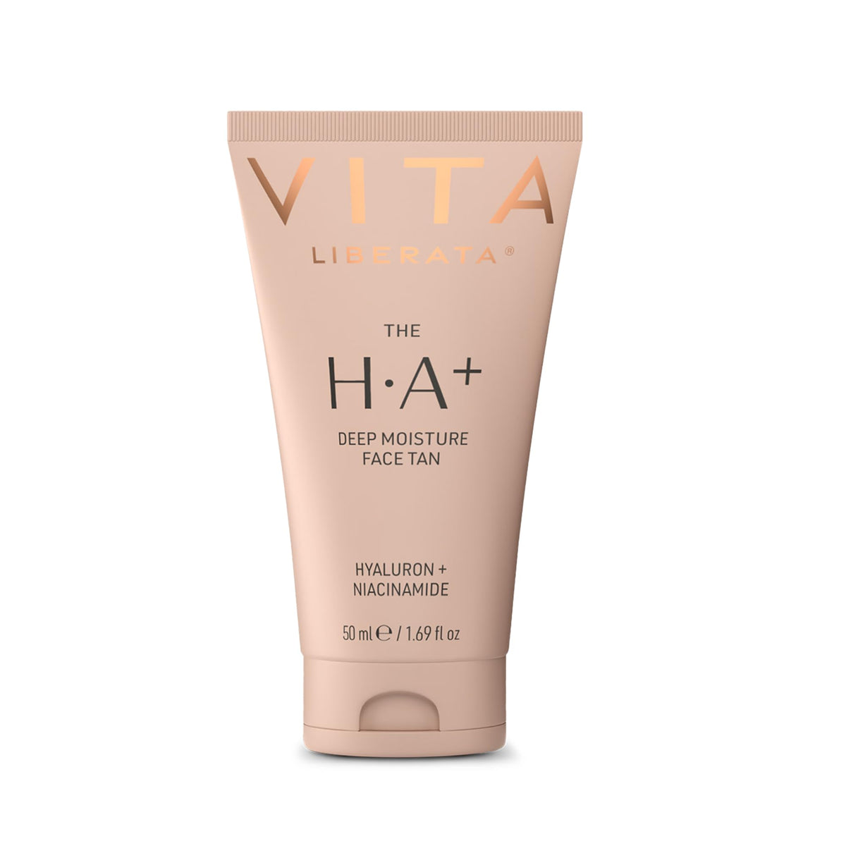 Vita Liberata face tanning moisturizer bottle for natural, gradual glow.