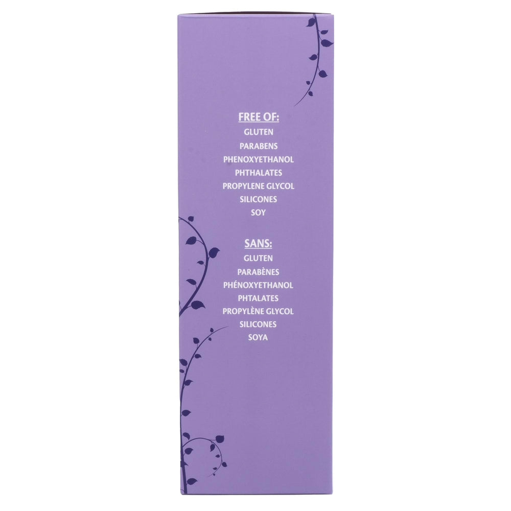 Cruelty-free label on Vitabath Lavender Chamomile packaging