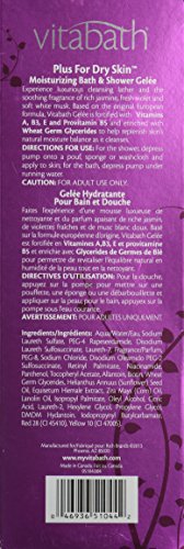 Vitabath Moisturizing Gelee applied to skin delivers rich moisture
