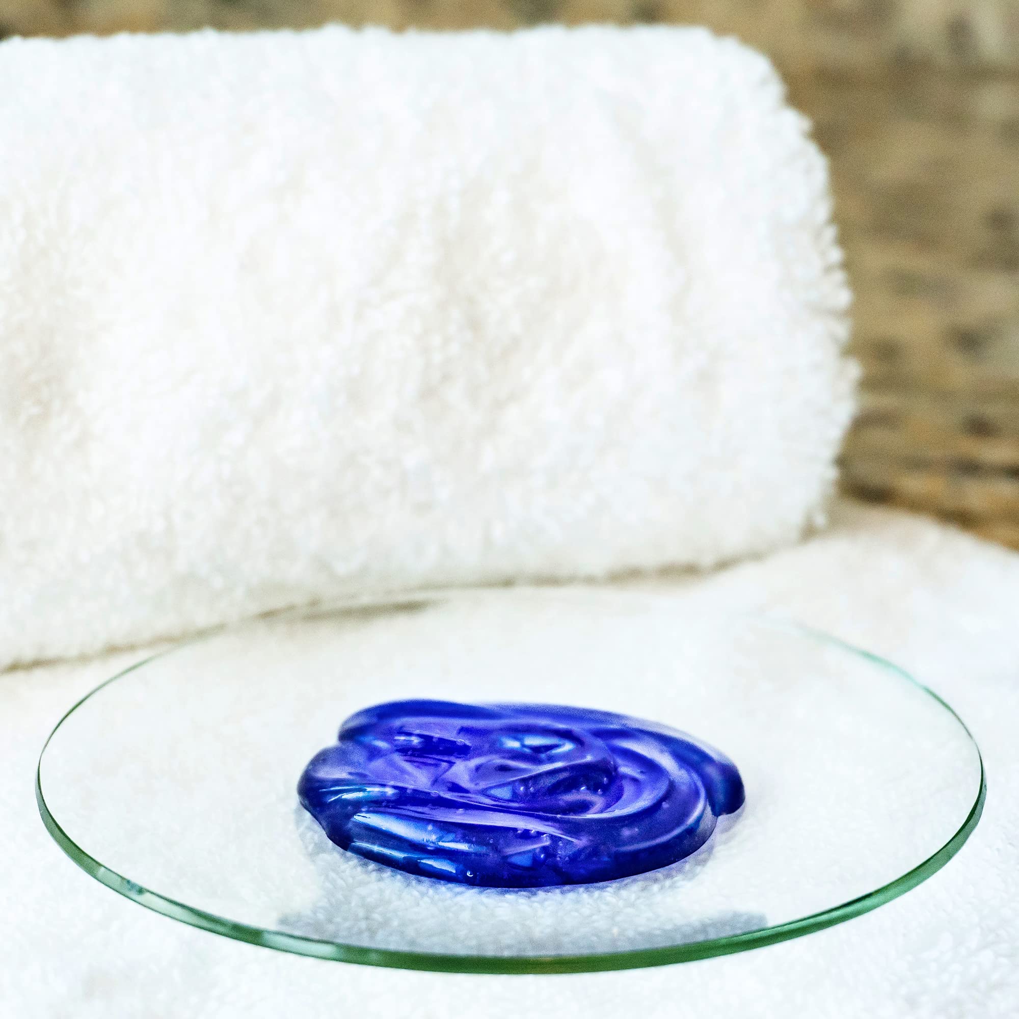 Vitabath Orchid Intrigue foam texture close-up showing lush, creamy lather.