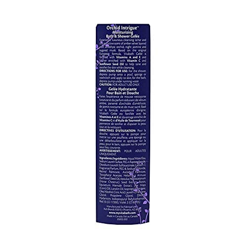 Vitabath Orchid Intrigue lotion absorption close-up for quick hydration and comfort.