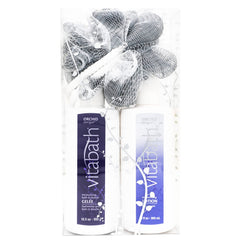 Vitabath Orchid Intrigue Moisturizing Shower Gel pump bottle for a refreshing cleanse and soft skin.