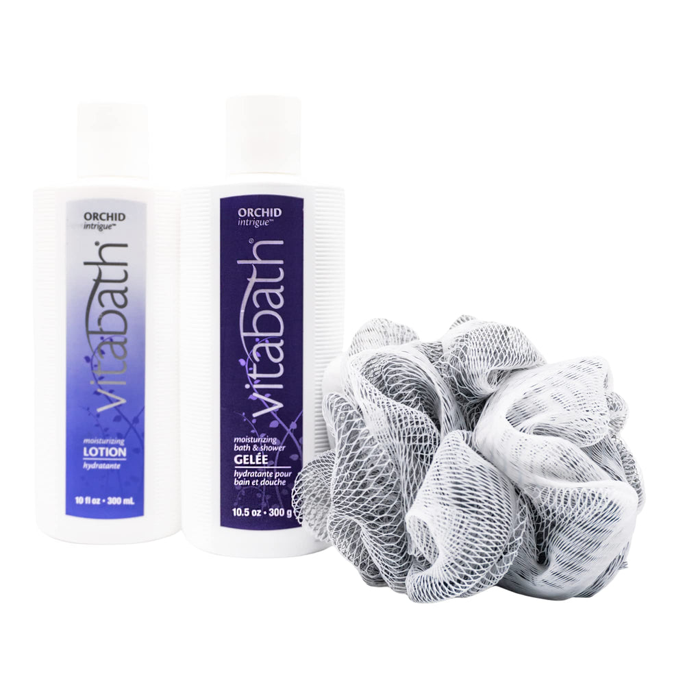 Vitabath Orchid Intrigue Reviving Lotion bottle offering fast hydration and non-greasy finish.