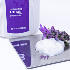 Vitabath Orchid Intrigue set on a bathroom shelf evokes spa-worthy self-care routines.