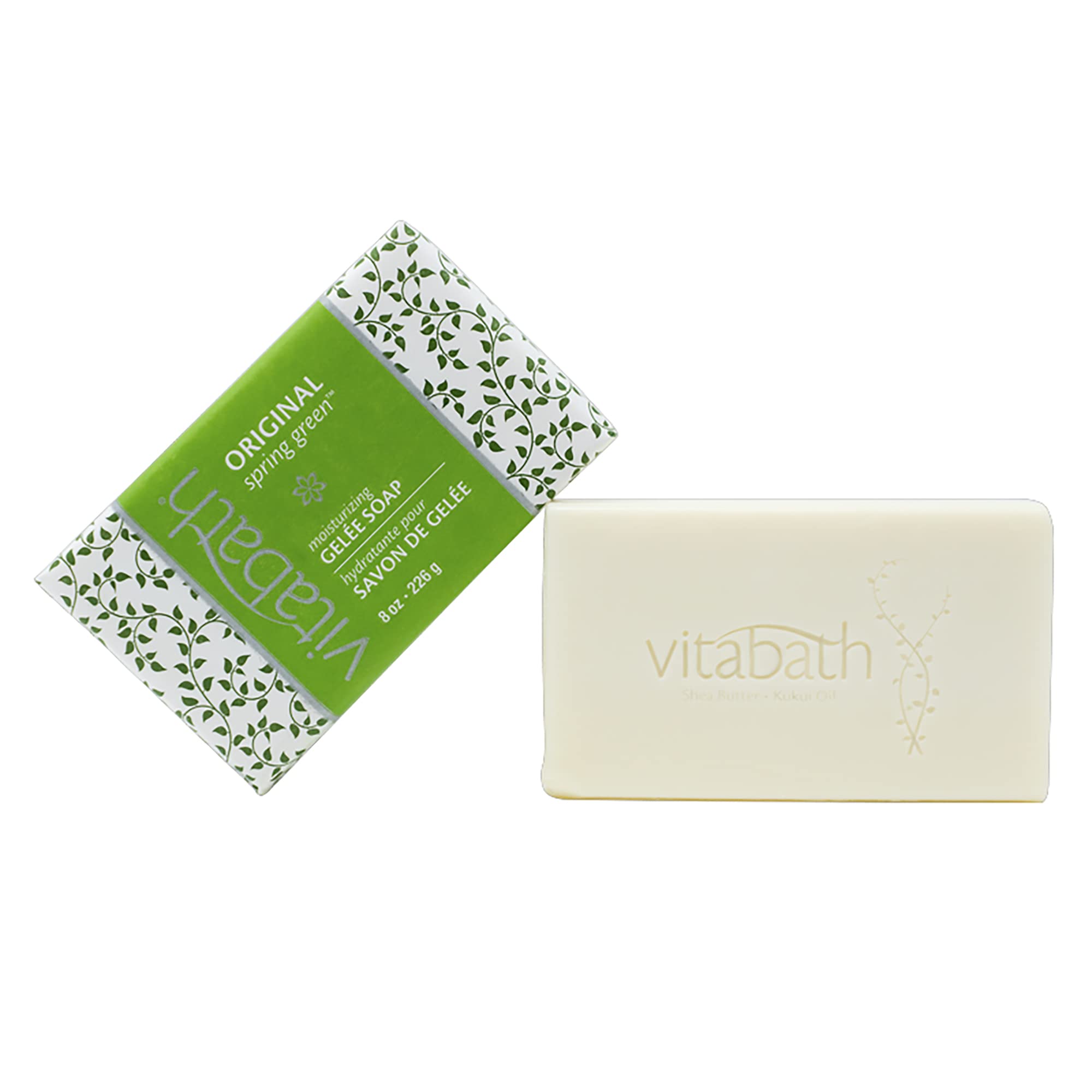 Three-pack packaging ideal for gifting or sharing Vitabath soaps.