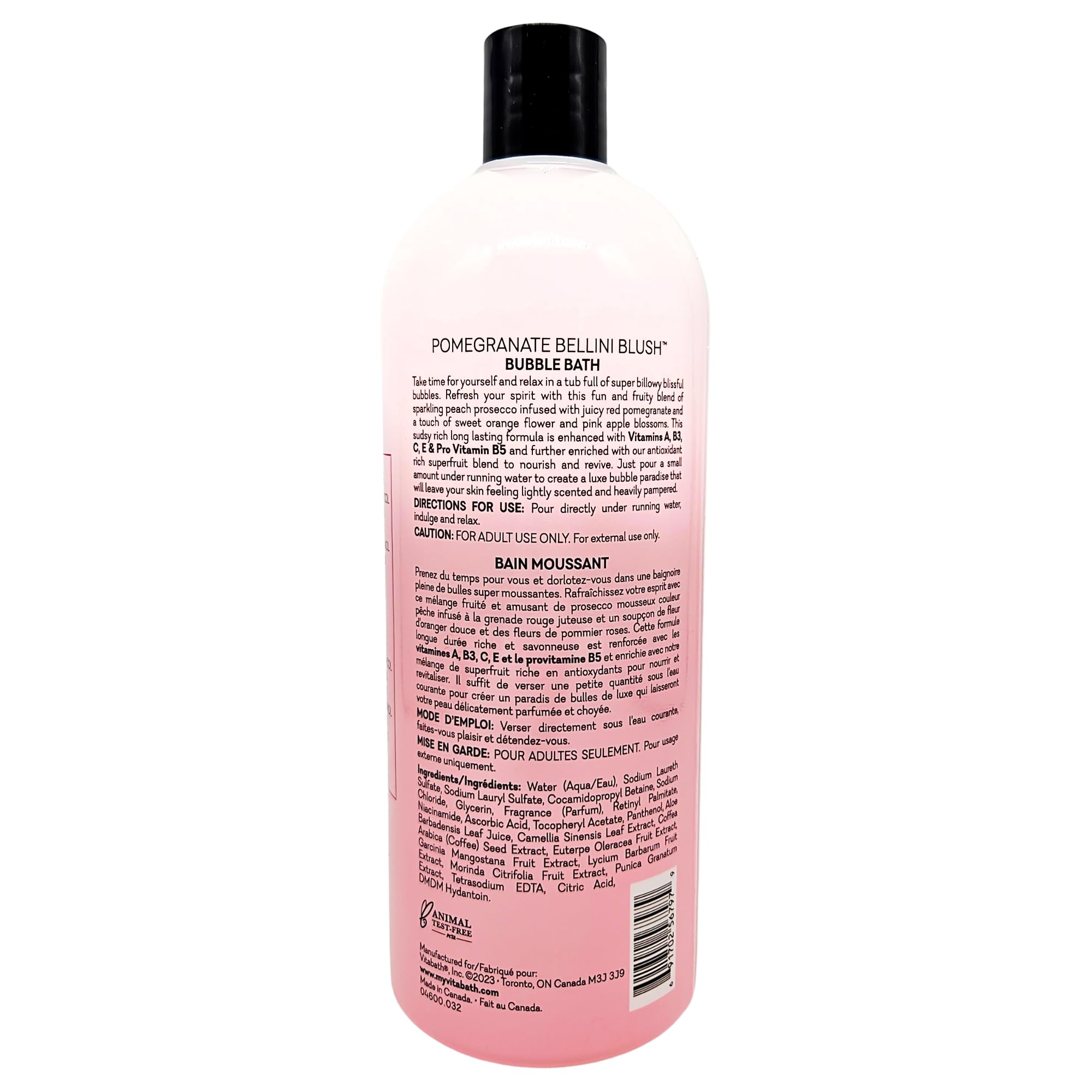 PETA-certified, gluten- and paraben-free formula supports gentle cleansing