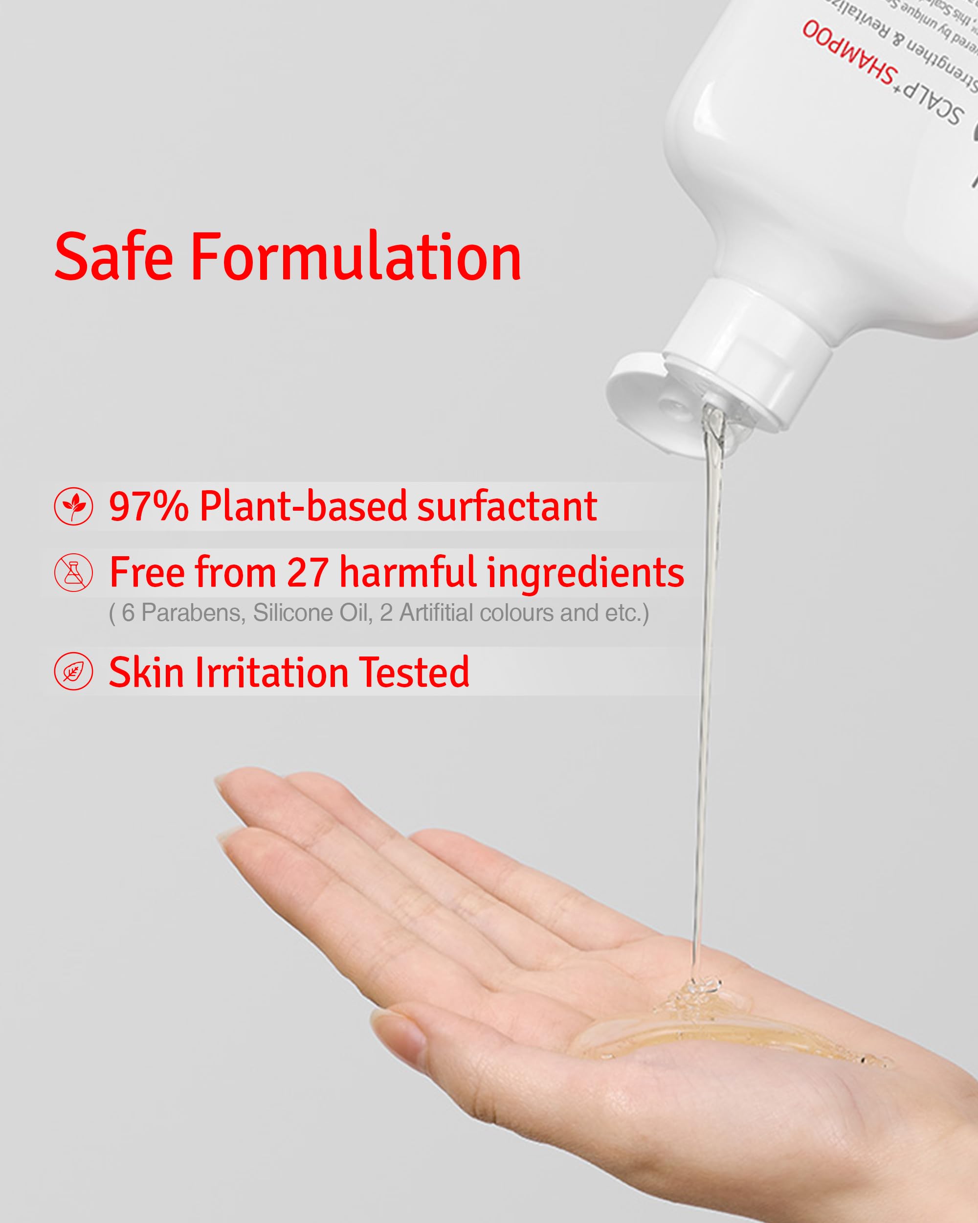 Product packaging of Vitabrid C12 Scalp Plus Shampoo.