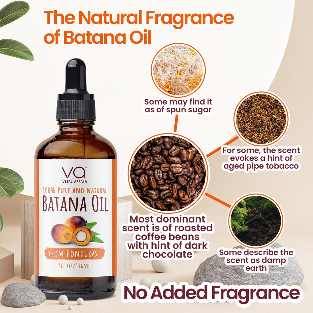 Unrefined Batana Oil texture highlights natural nutrients for skin and hair.