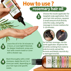 VITAL AFFAIR Castor and Jojoba oils nourish the scalp and hair strands.