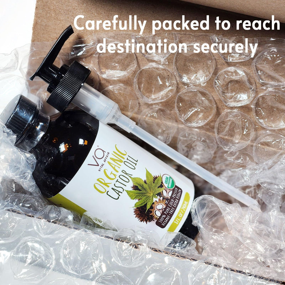 VITAL AFFAIR castor oil for eyelashes and eyebrows conditioning