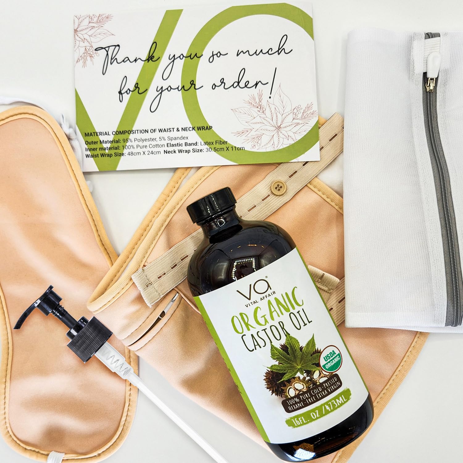 VITAL AFFAIR gift-ready packaging for a thoughtful self-care set