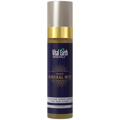 Vital Earth Minerals Fulvic Mineral Facial Mist bottle delivers all-day skin hydration