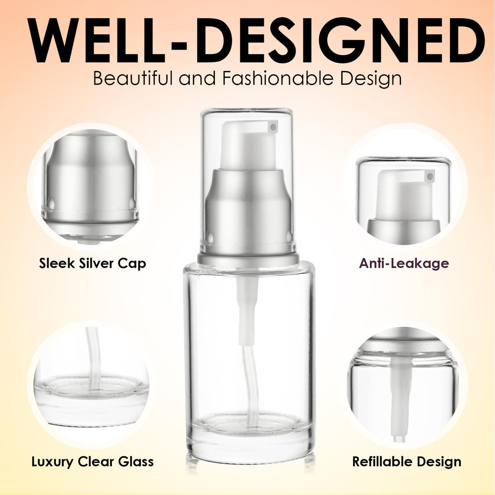 VitalUp versatile container for lotion, sunscreen, foundation, sanitizer and more.