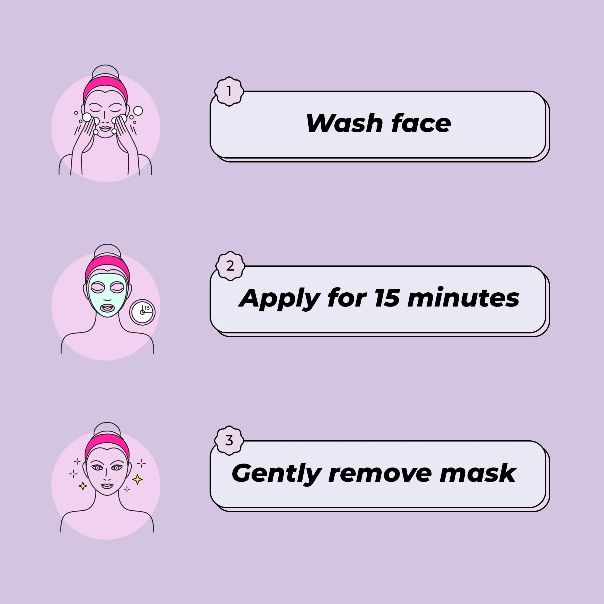 Vitamasques Juicy Vitamin C Cherry mask for a radiant glow.