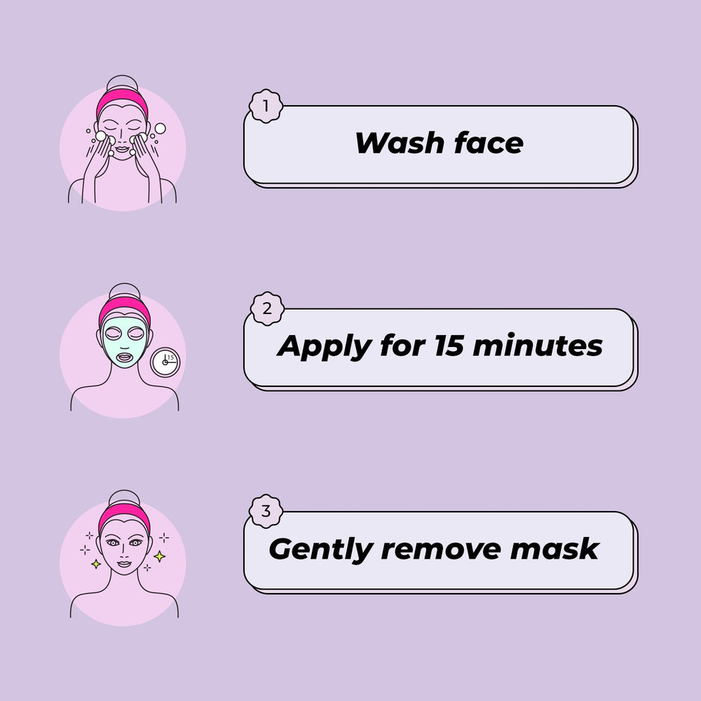 Vitamasques Korean skincare pack display emphasizes clean vegan masks
