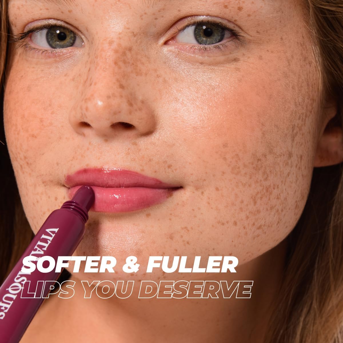 Berry Jam tinted shine adds natural gloss to lips.