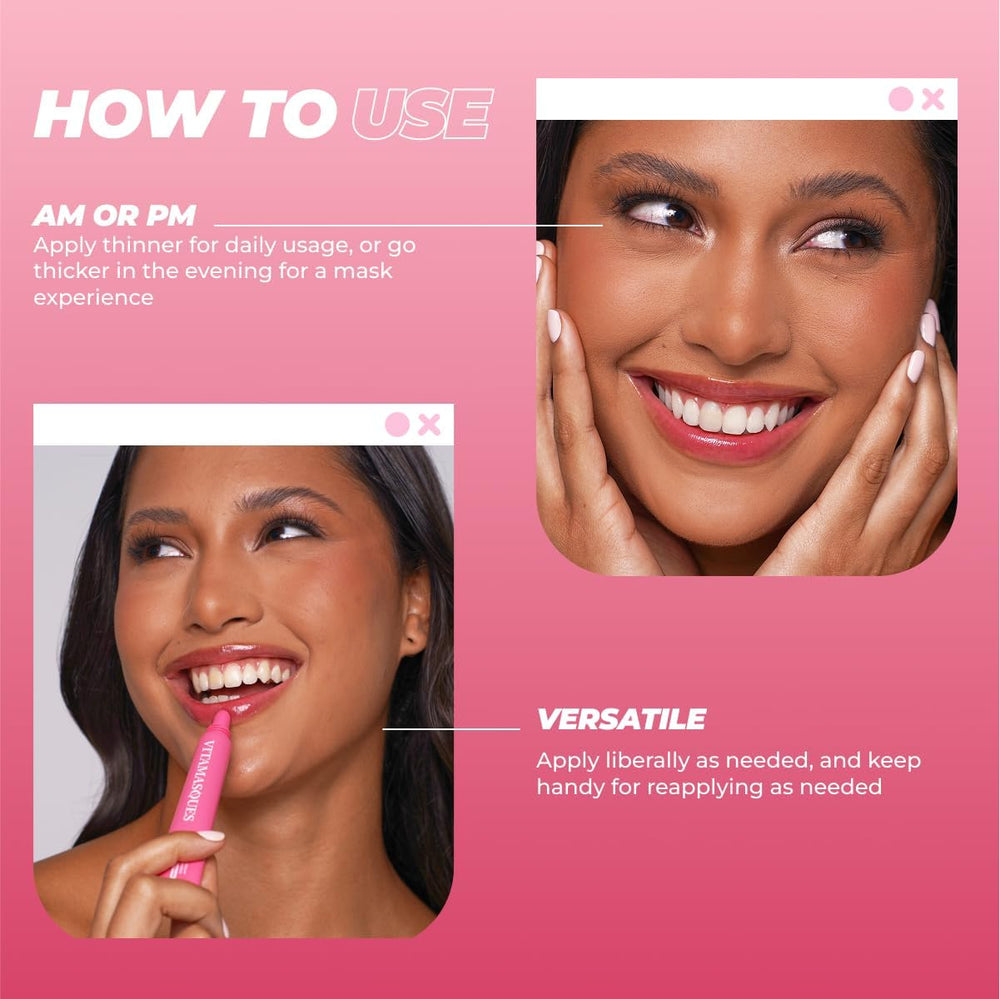Vitamasques Lip Butter Balm packaging conveys premium Korean lip care