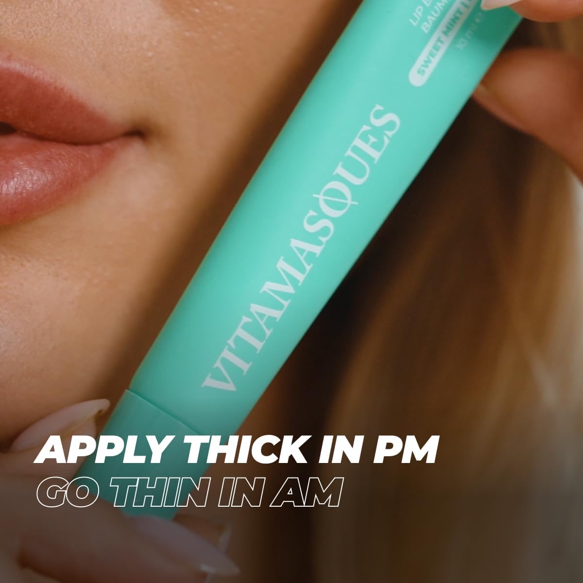 Vitamasques Lip Butter Balm Sweet Mint vegan noncomedogenic and cruelty-free lip care