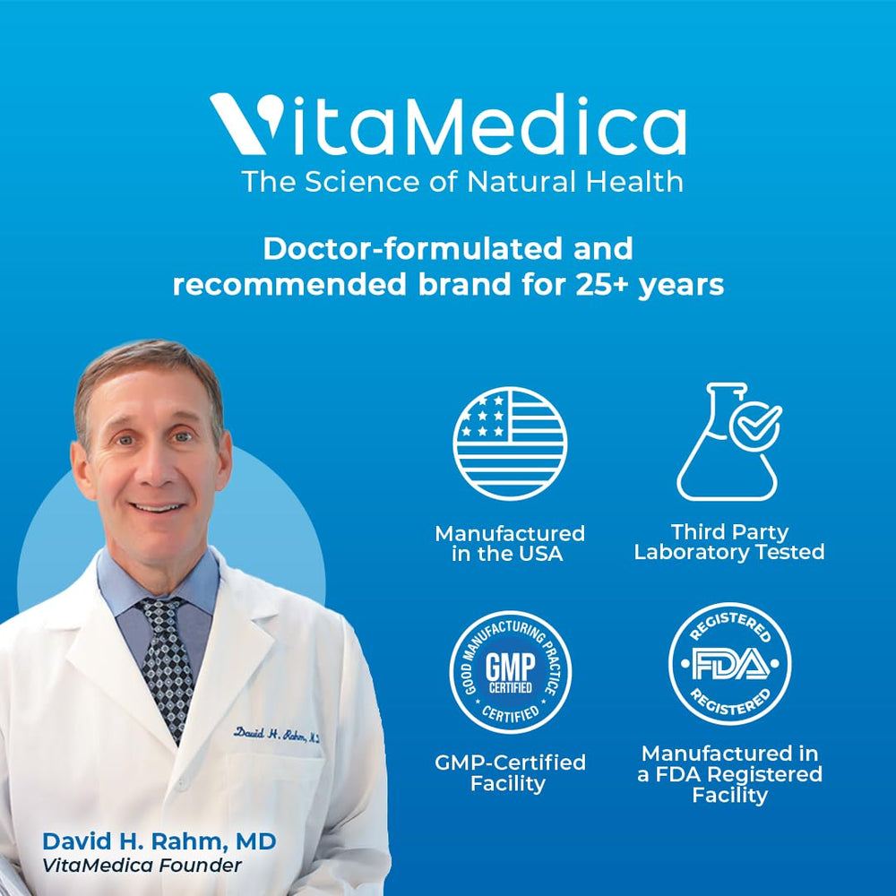 VitaMedica liposomal-delivery system supports fast absorption for discreet daytime wear.
