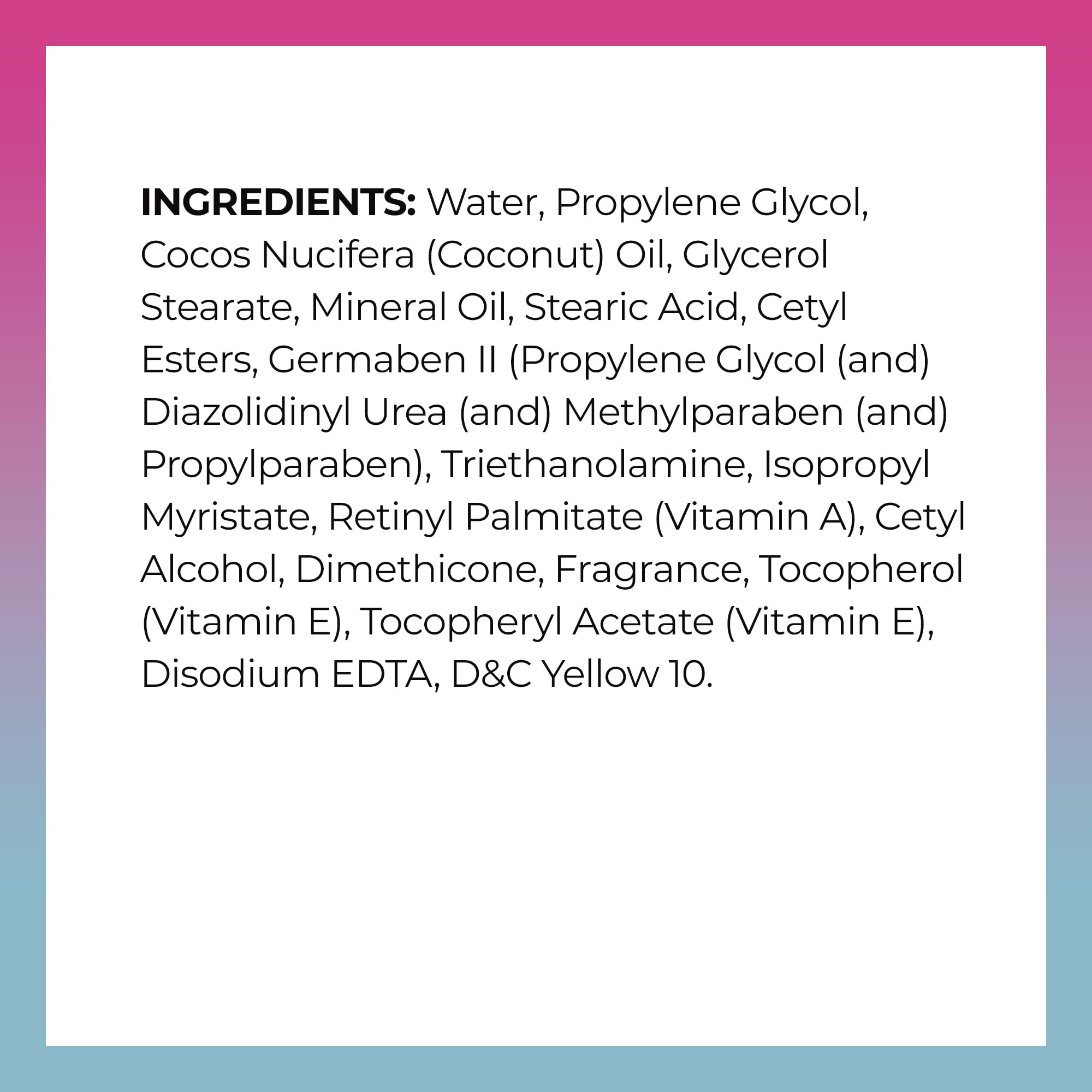 Close-up of Vitamin World Retinol Cream texture showing smooth absorption.