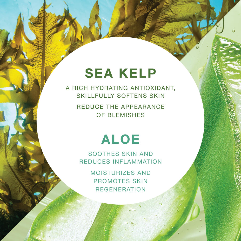 Vitamins and Sea Beauty creamy foaming lather for gentle cleansing