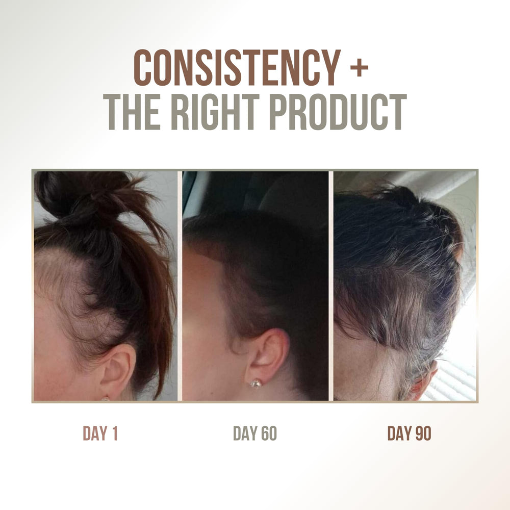 Vitamo Batana Oil scalp application demonstrates easy massaging action