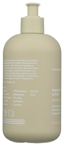 Vitasana lightweight non-greasy hydration for quick absorption on skin.