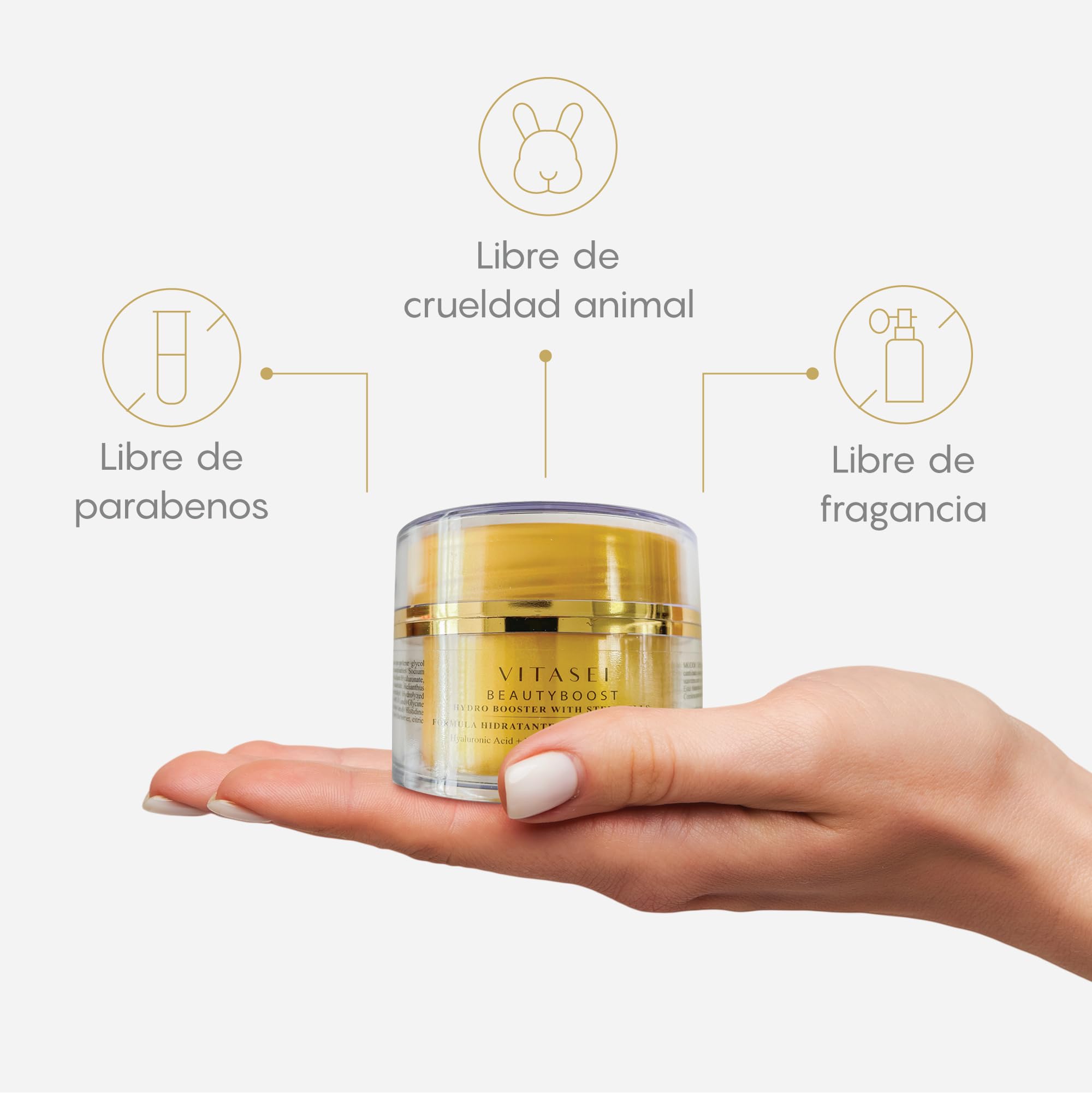 VITASEI Beautyboost morning skincare routine scene for daily hydration