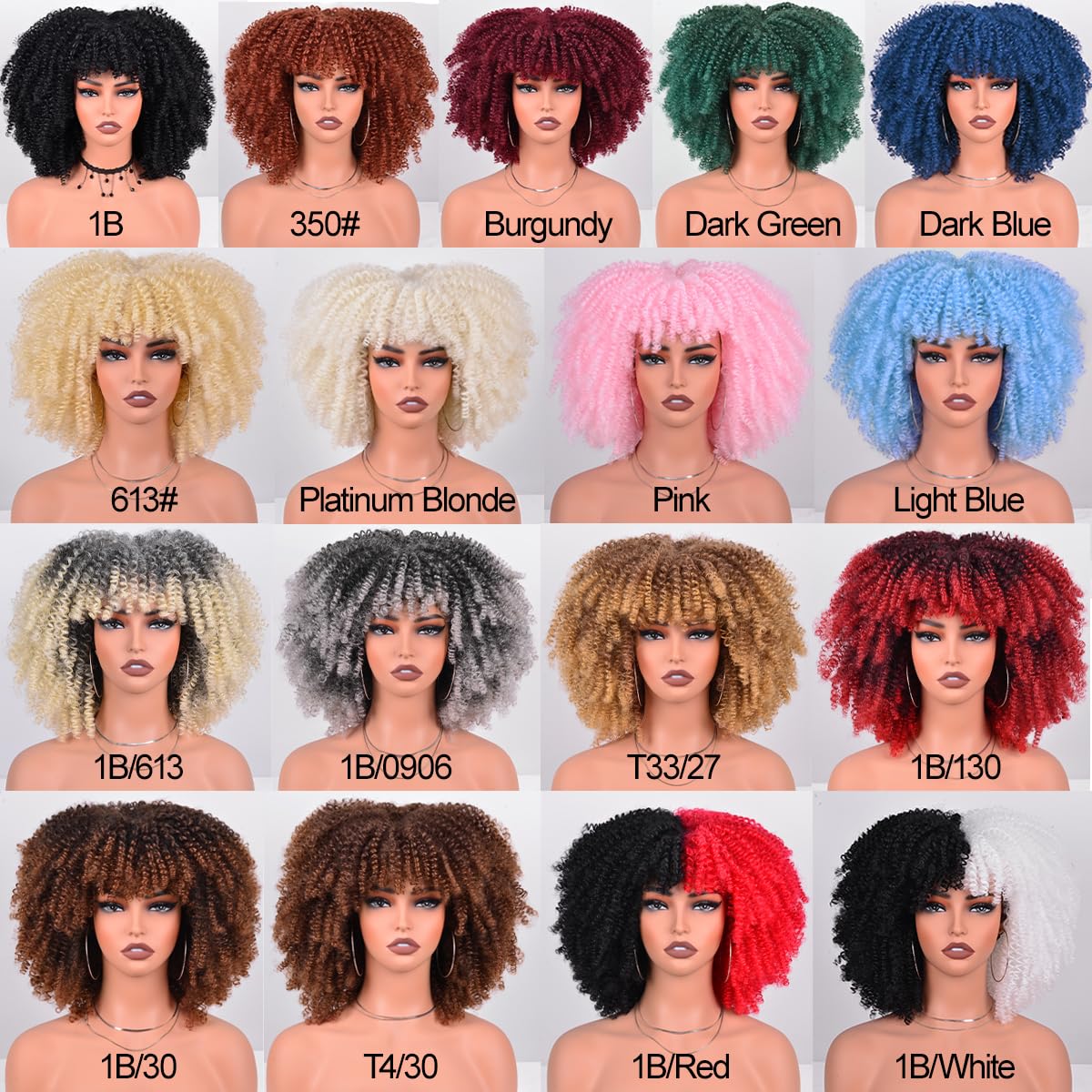 Vitorish Afro Wig closeup fiber detail showcases softness and resilience